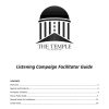 Facilitator Manual- Listening Campaign 10-21-14